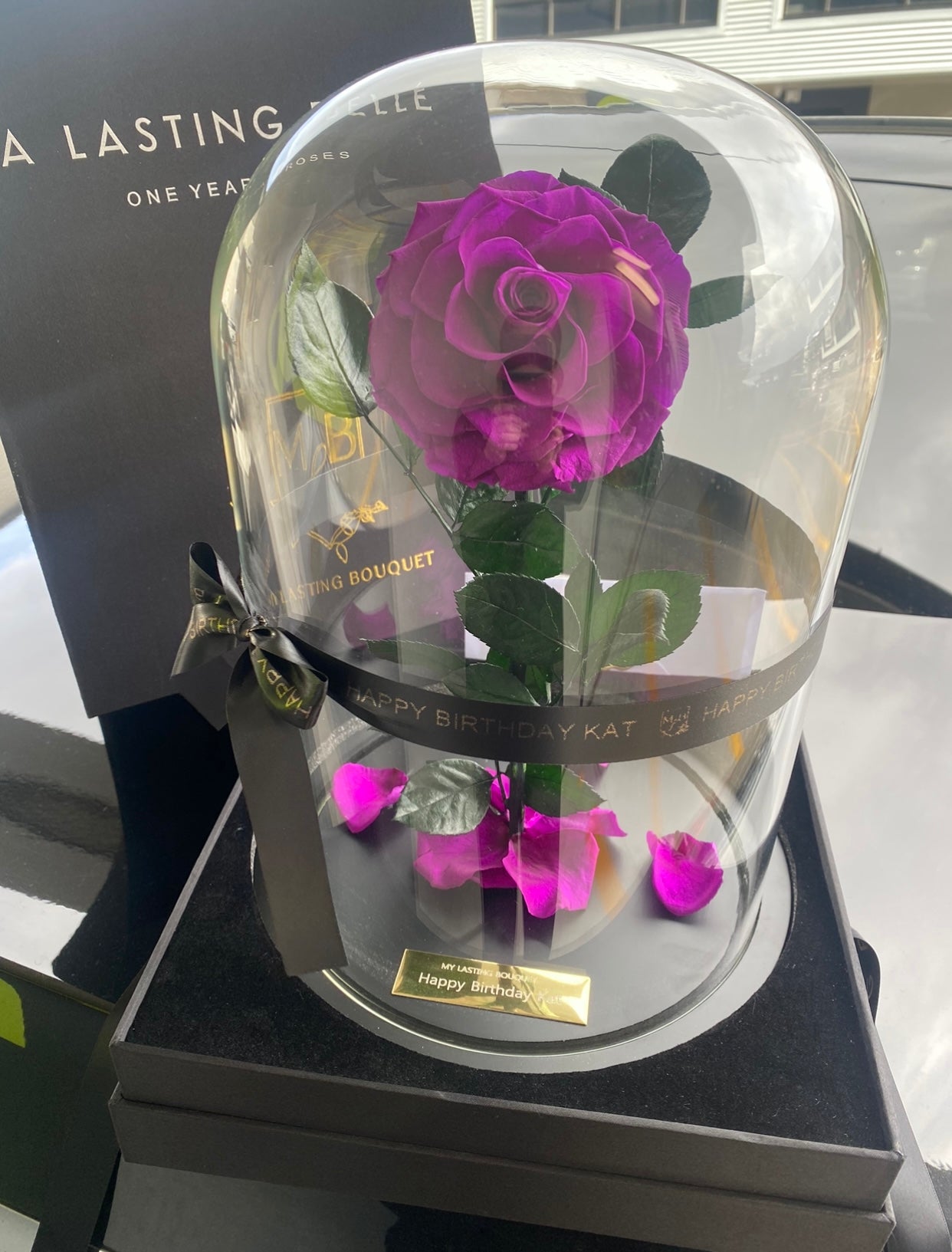 Royal Purple Lasting Belle - My Lasting Bouquet